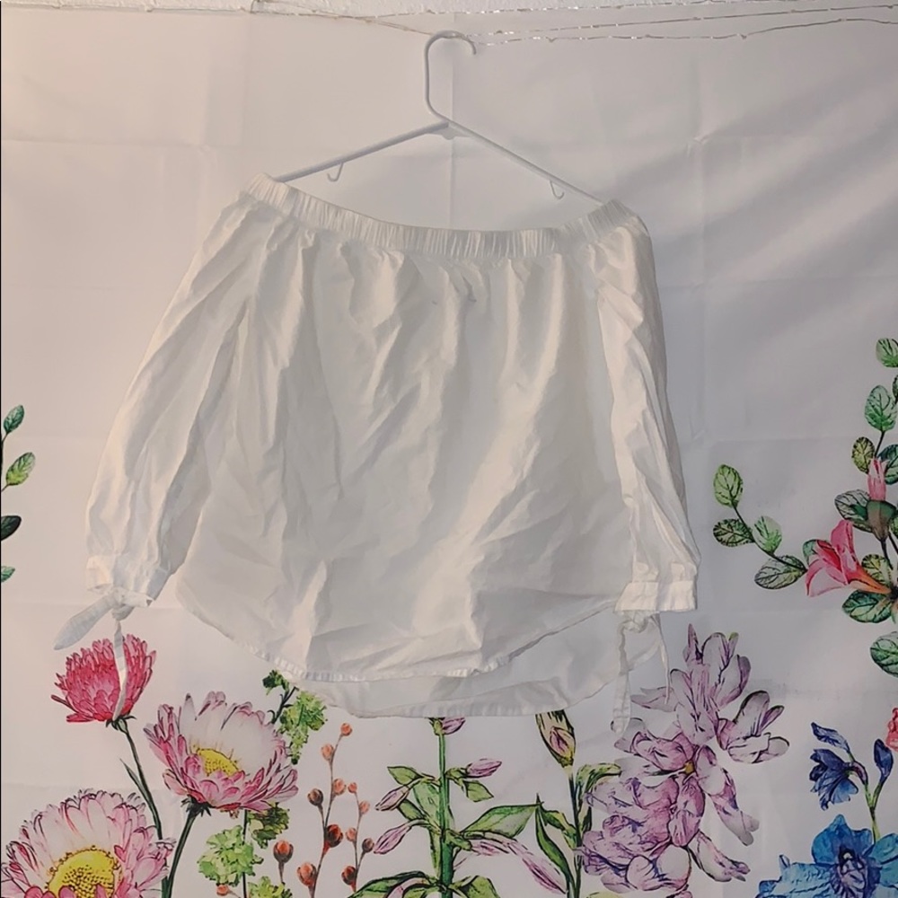 Off the shoulder blouse